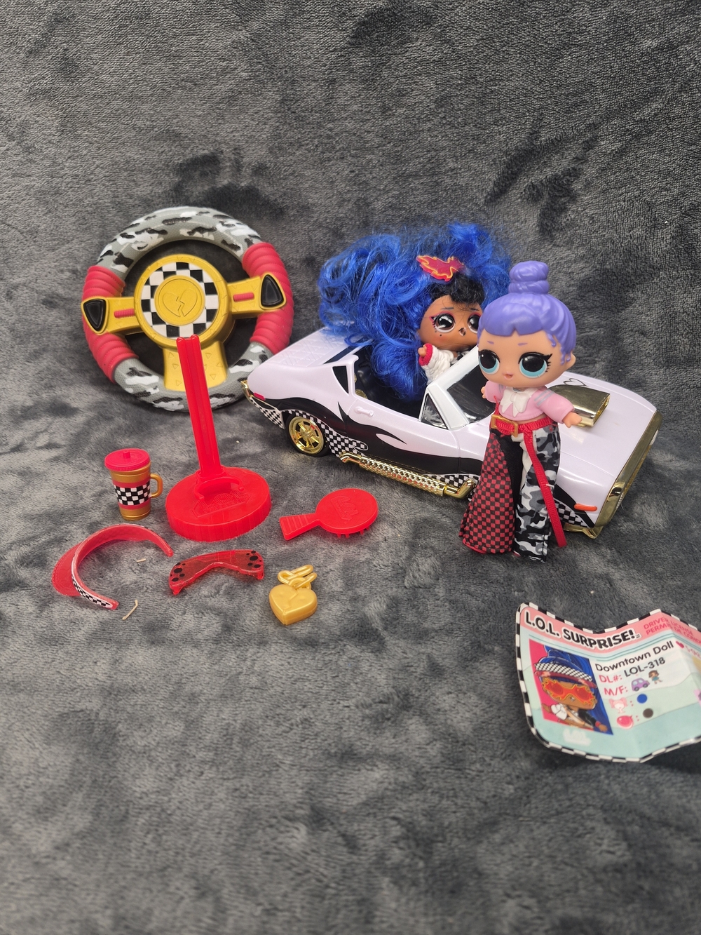 LOL Surprise  Wheels Remote Control Car  Downtown Fashion Doll & Accesso TESTED